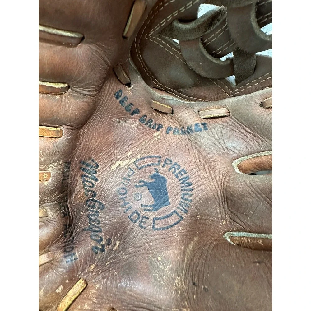 Vintage 1970s MacGregor OF4 Baseball Glove 12.5